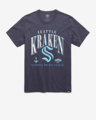 SEATTLE KRAKEN CREASE '47 FRANKLIN TEE ATLAS BLUE