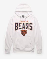 CHICAGO BEARS TEAM ELEMENTS ARCH '47 HEADLINE HOOD WHITE WASH