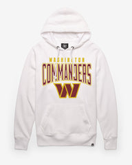 WASHINGTON COMMANDERS TEAM ELEMENTS ARCH '47 HEADLINE HOOD WHITE WASH