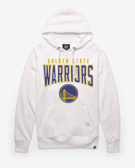 GOLDEN STATE WARRIORS TEAM ELEMENTS ARCH '47 HEADLINE HOOD WHITE WASH