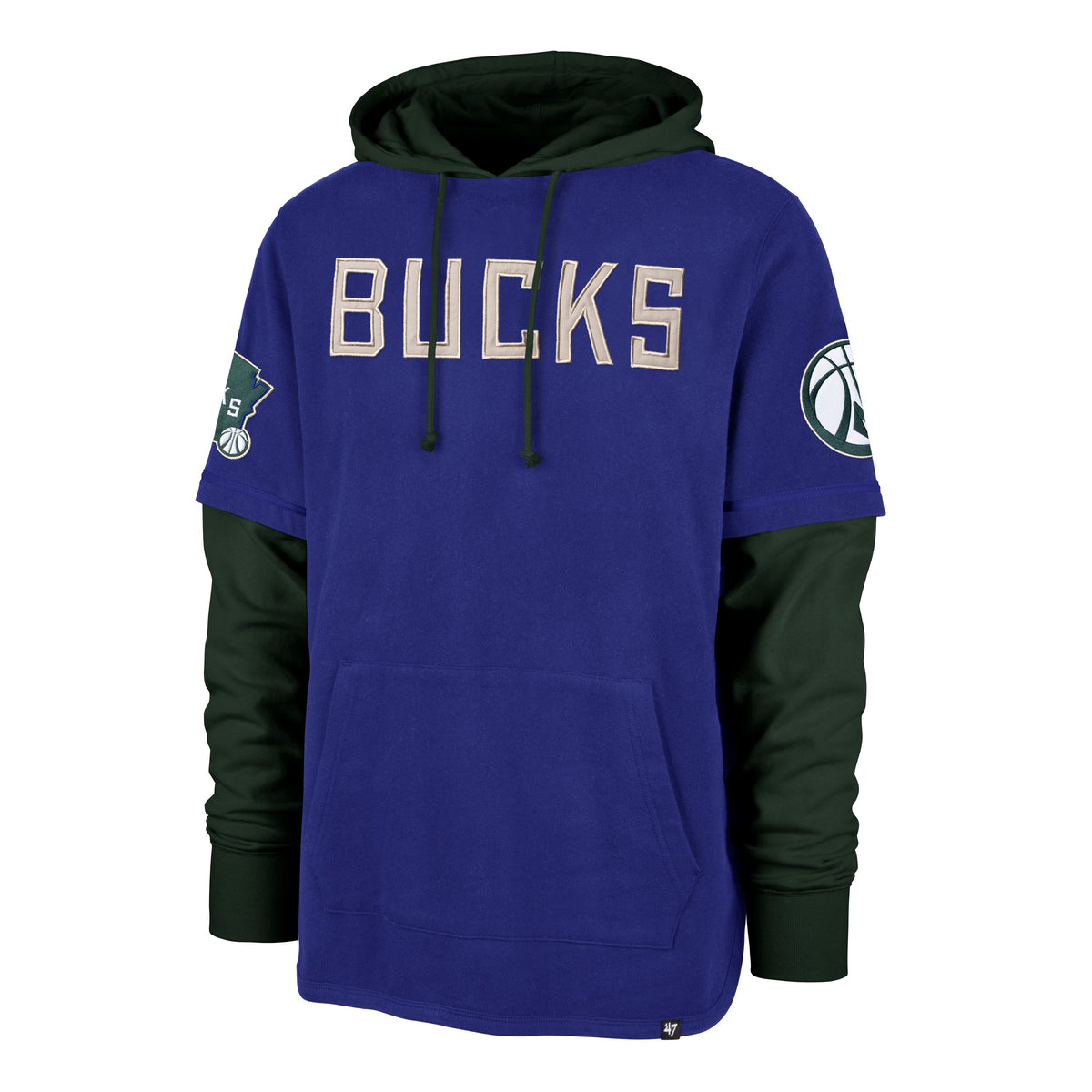 MILWAUKEE BUCKS CITY EDITION TRIFECTA '47 SHORTSTOP HOOD ROYAL