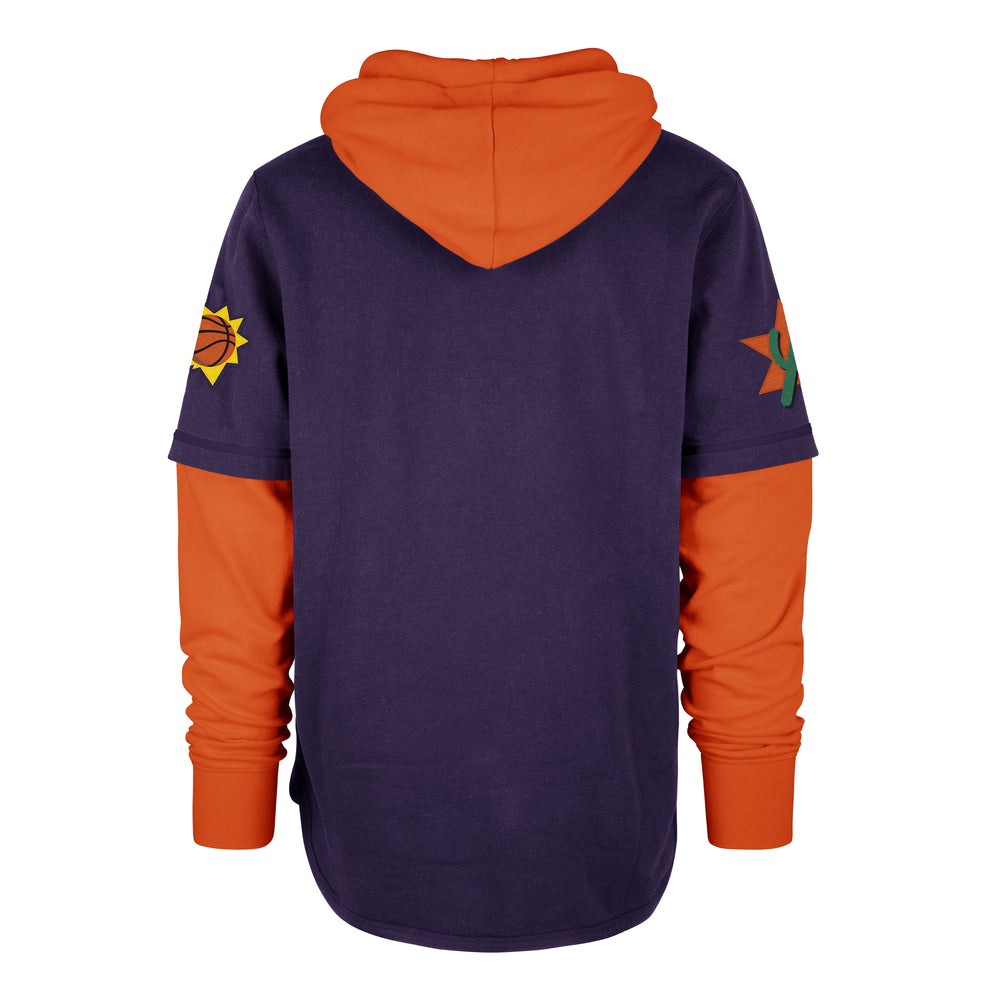 PHOENIX SUNS CITY EDITION TRIFECTA '47 SHORTSTOP HOOD PURPLE