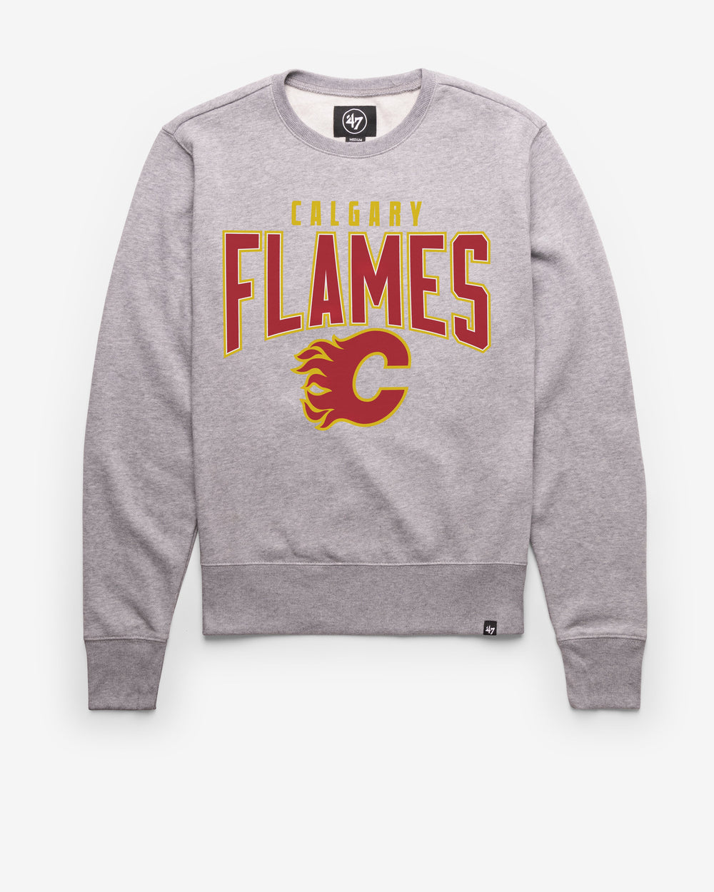 CALGARY FLAMES TEAM ELEMENTS ARCH '47 HEADLINE CREW SLATE GREY