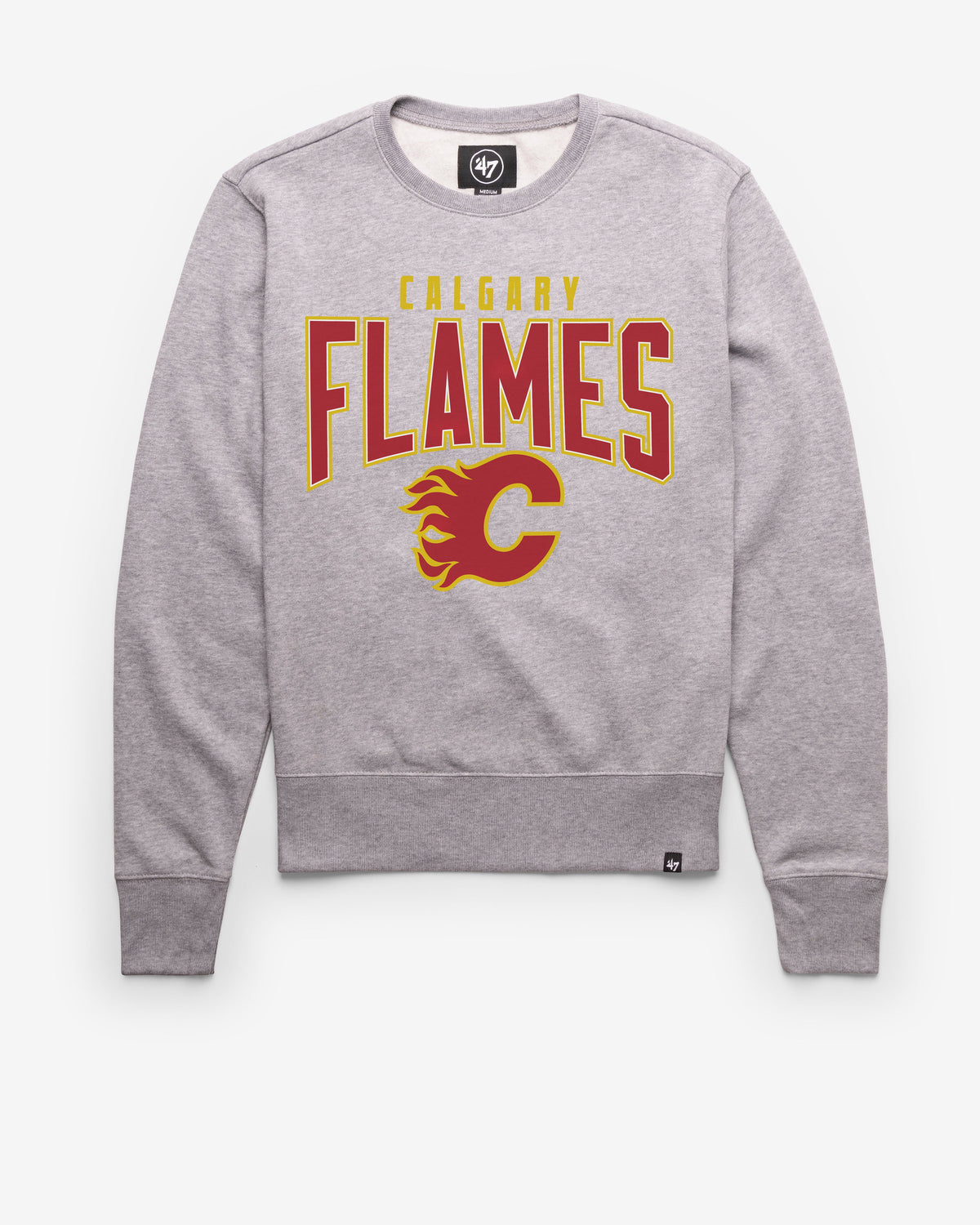 CALGARY FLAMES TEAM ELEMENTS ARCH '47 HEADLINE CREW SLATE GREY
