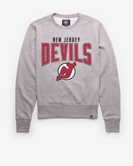 NEW JERSEY DEVILS TEAM ELEMENTS ARCH '47 HEADLINE CREW SLATE GREY
