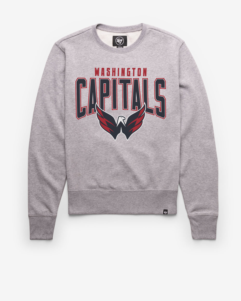 WASHINGTON CAPITALS TEAM ELEMENTS ARCH '47 HEADLINE CREW SLATE GREY