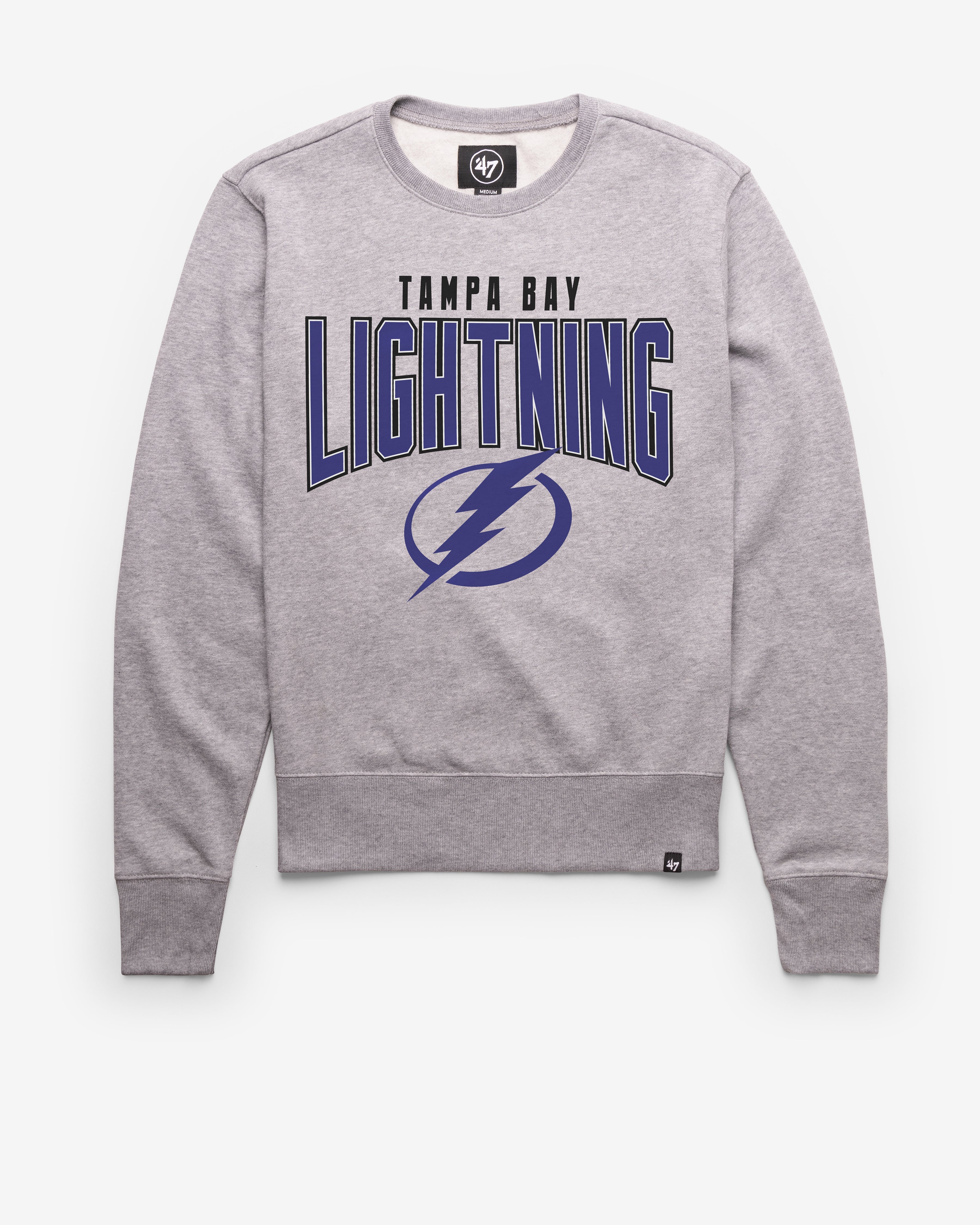 TAMPA BAY LIGHTNING TEAM ELEMENTS ARCH '47 HEADLINE CREW SLATE GREY
