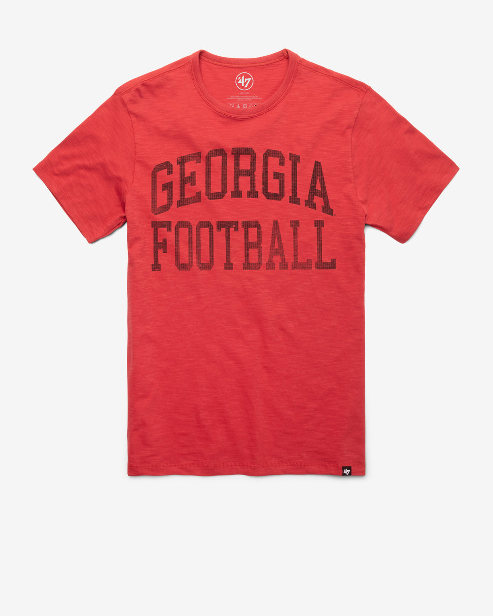 GEORGIA BULLDOGS CLASSIC BLOCK '47 SCRUM TEE RESCUE RED