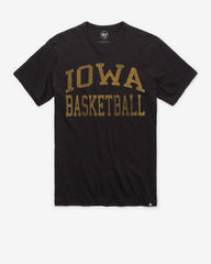 IOWA HAWKEYES CLASSIC BLOCK '47 SCRUM TEE JET BLACK