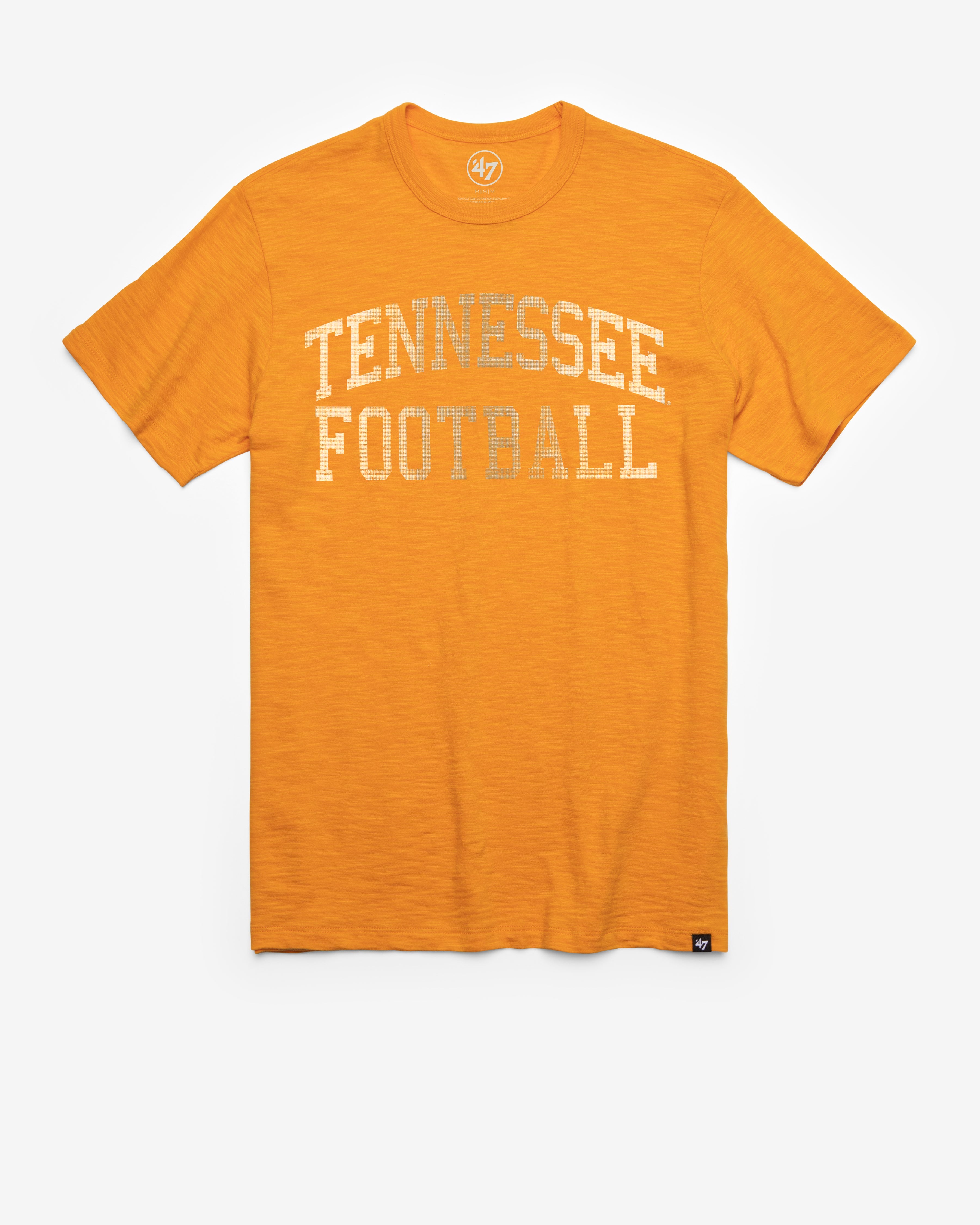 TENNESSEE VOLUNTEERS CLASSIC BLOCK '47 SCRUM TEE VOLS ORANGE