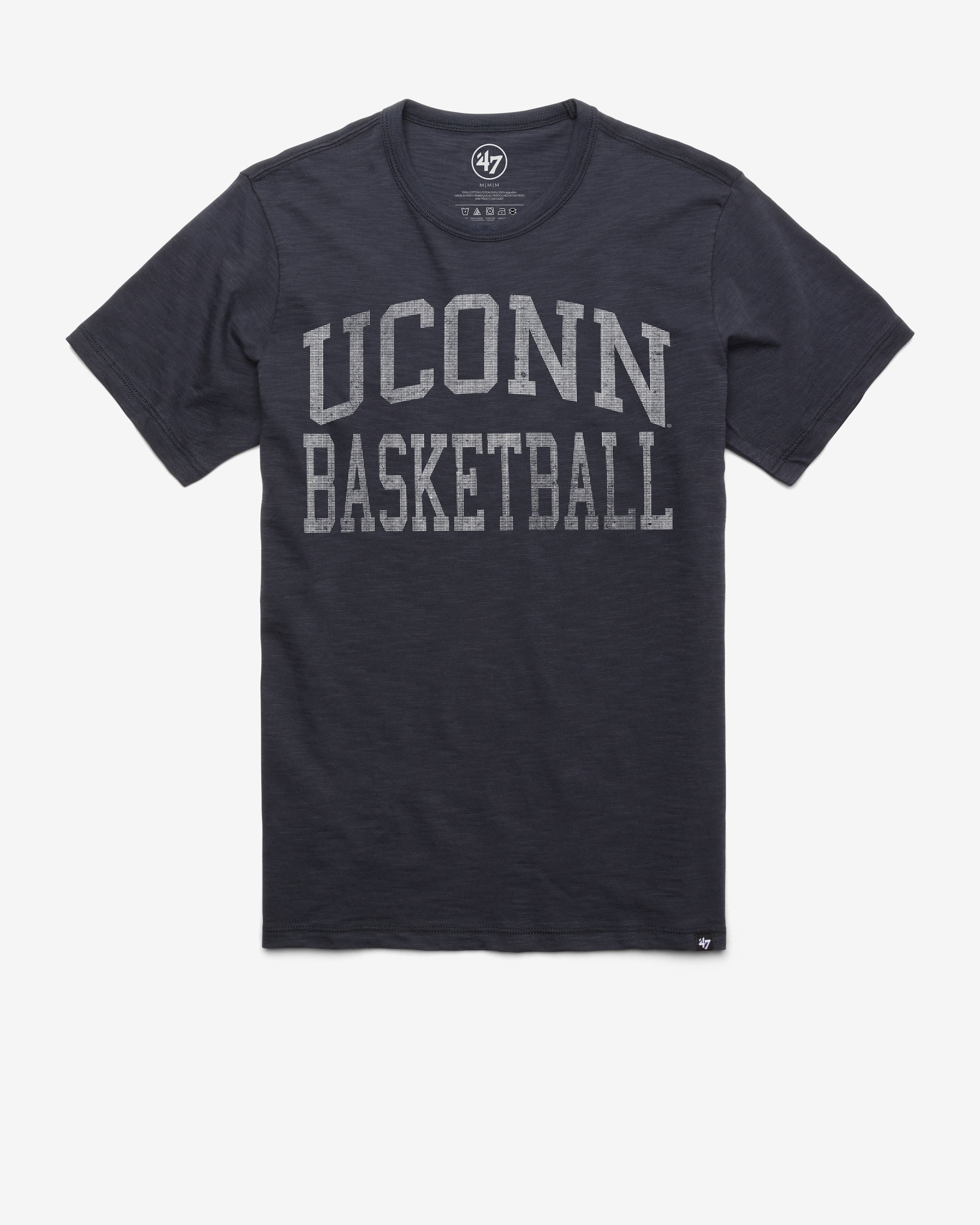 CONNECTICUT HUSKIES UCONN CLASSIC BLOCK '47 SCRUM TEE FALL NAVY