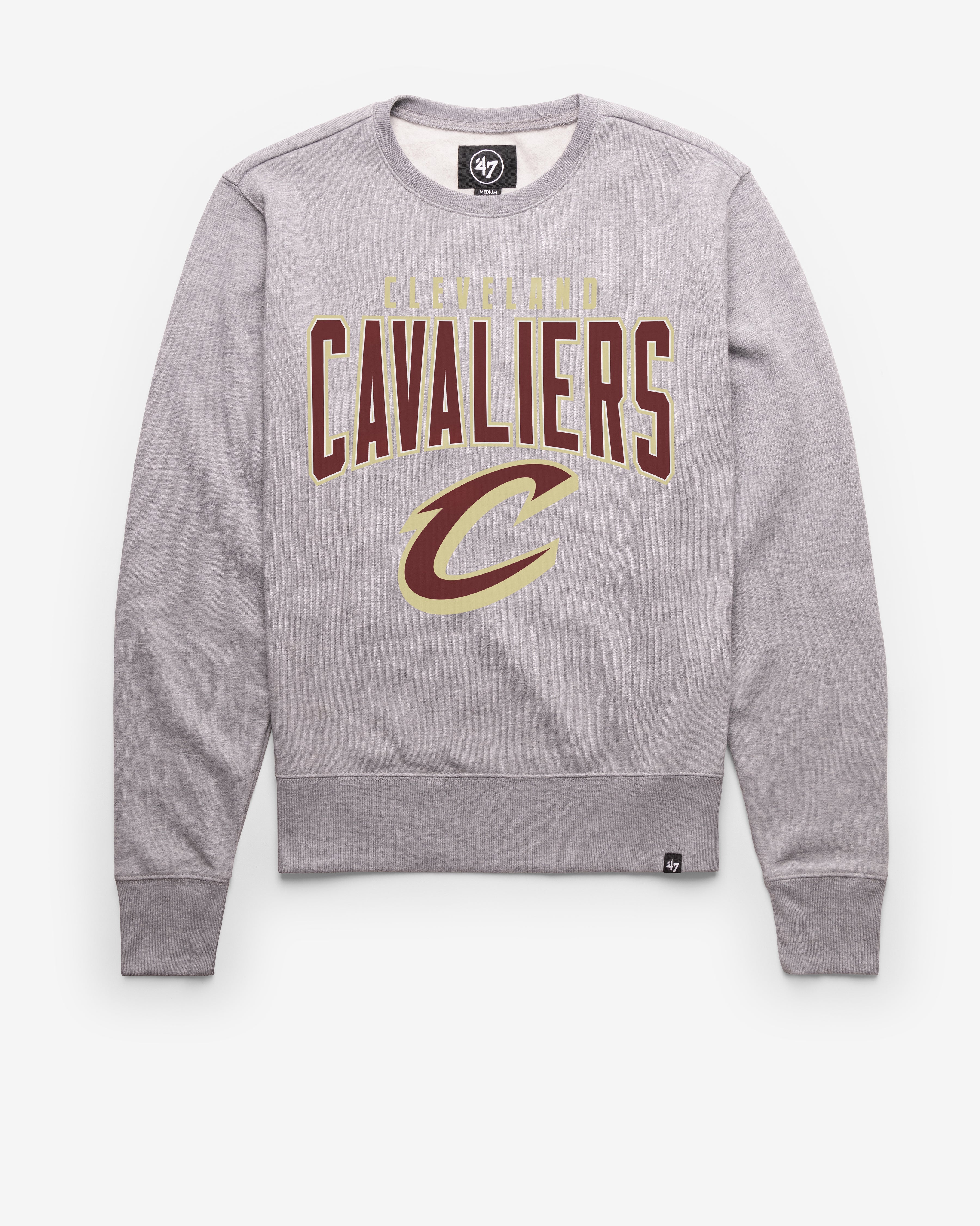 CLEVELAND CAVALIERS TEAM ELEMENTS ARCH '47 HEADLINE CREW SLATE GREY