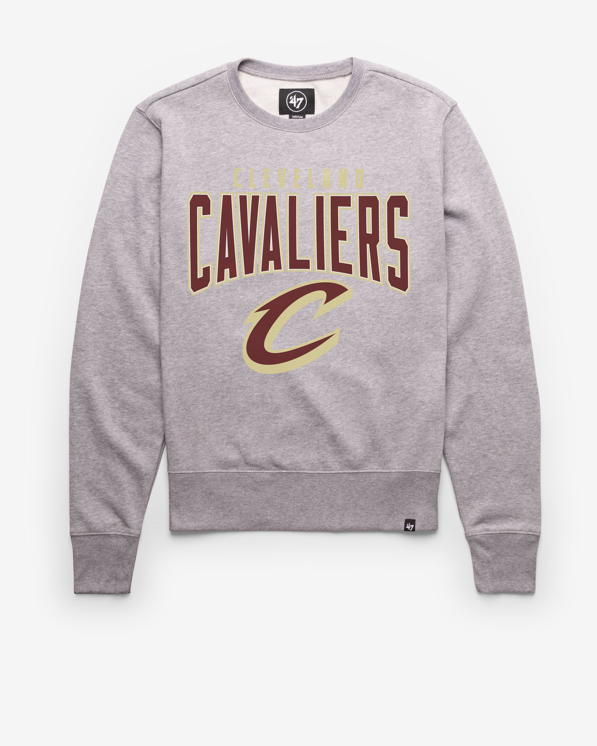 CLEVELAND CAVALIERS TEAM ELEMENTS ARCH '47 HEADLINE CREW SLATE GREY