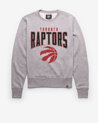 TORONTO RAPTORS TEAM ELEMENTS ARCH '47 HEADLINE CREW SLATE GREY