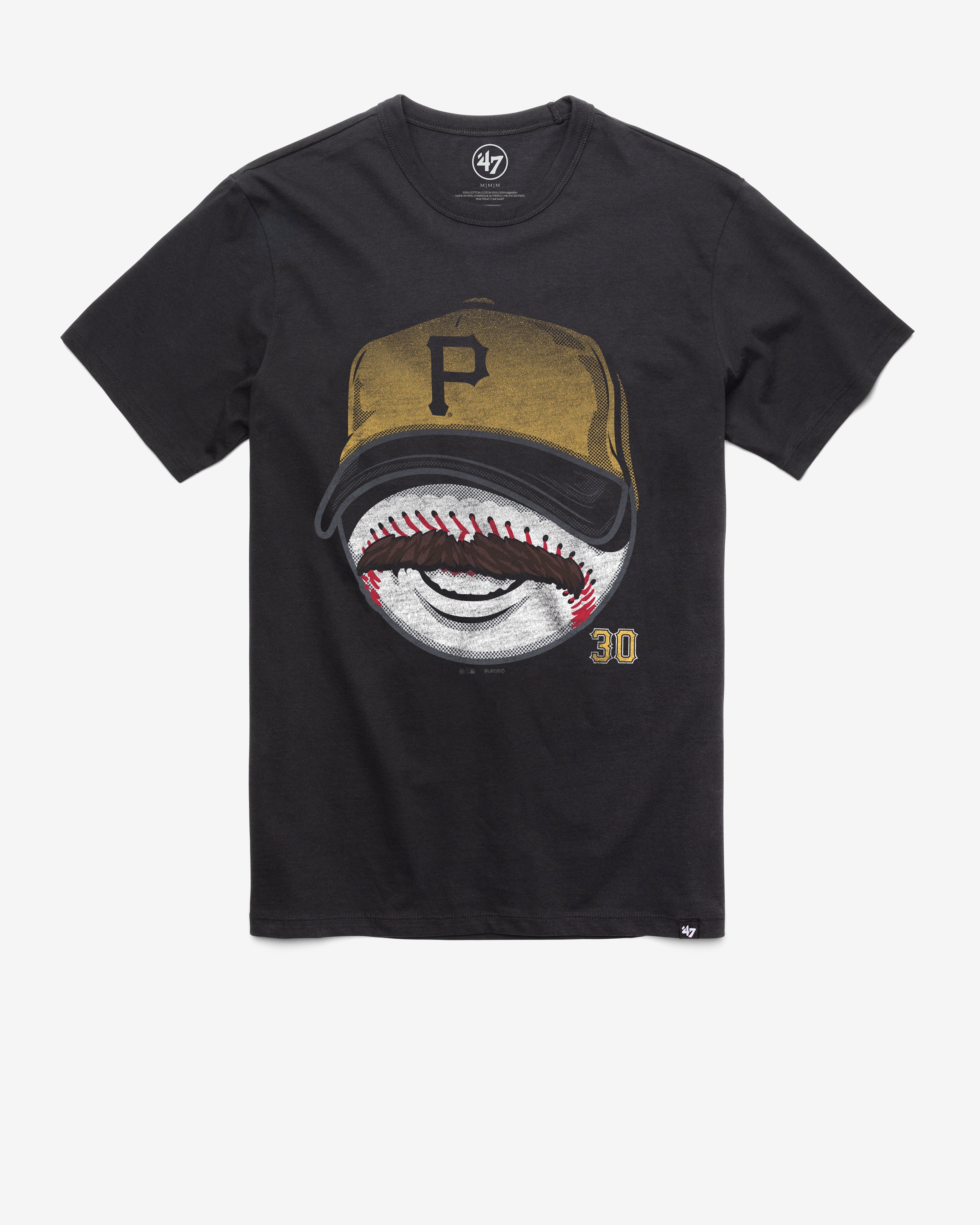 PAUL SKENES PITTSBURGH PIRATES '47 FRANKLIN TEE FLINT BLACK
