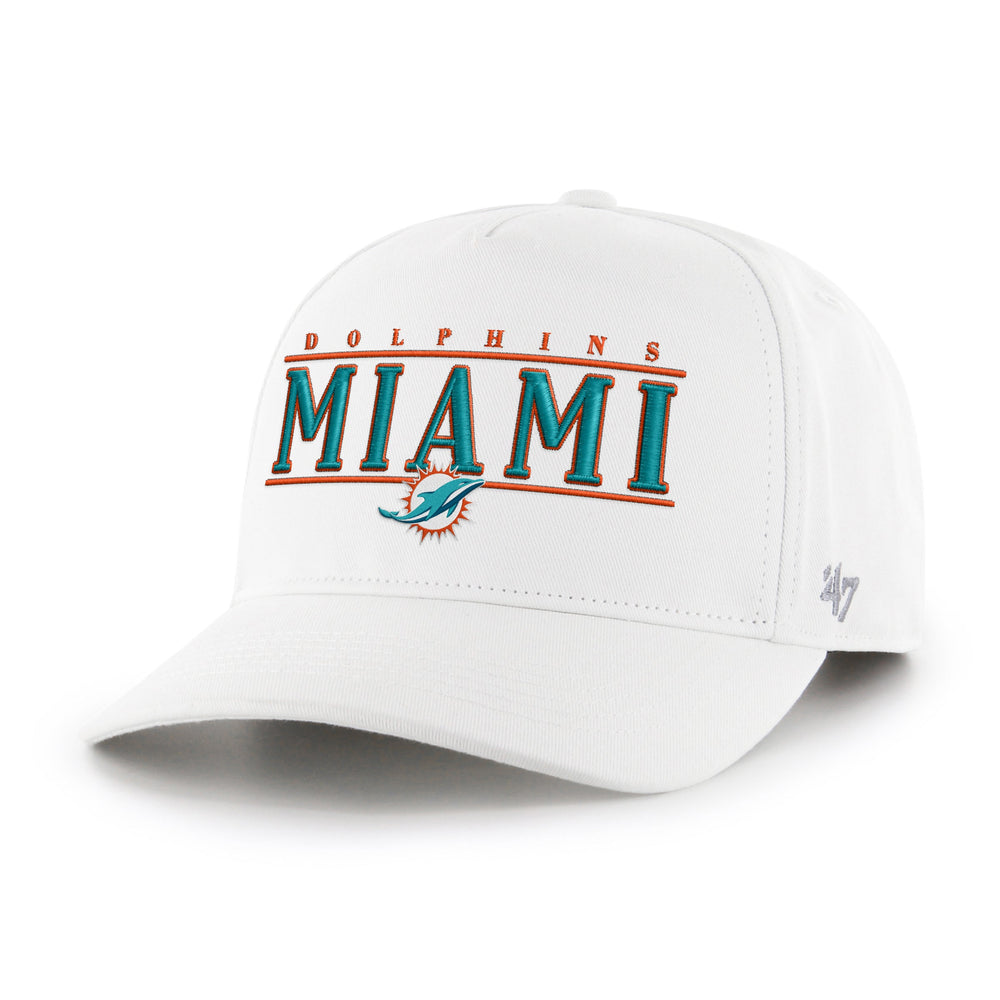 MIAMI DOLPHINS CITY LINE '47 HITCH RF WHITE