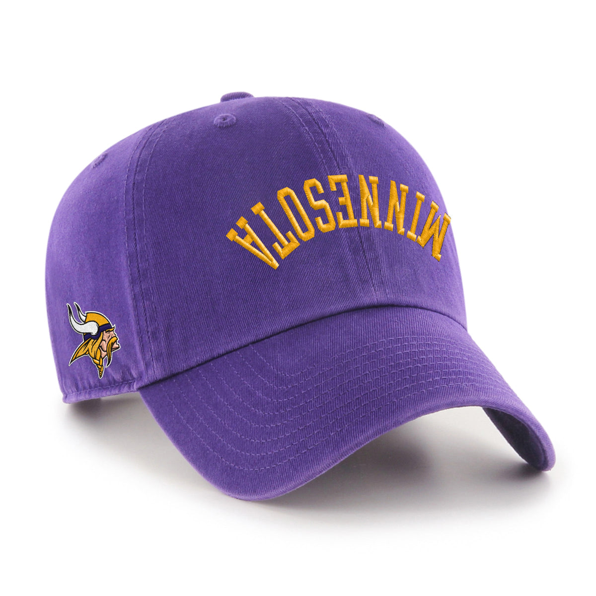MINNESOTA VIKINGS UPSIDE DOWN '47 CLEAN UP PURPLE