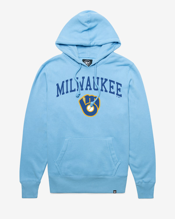 MILWAUKEE BREWERS COOPERSTOWN ARCH GAME '47 HEADLINE HOOD CAROLINA