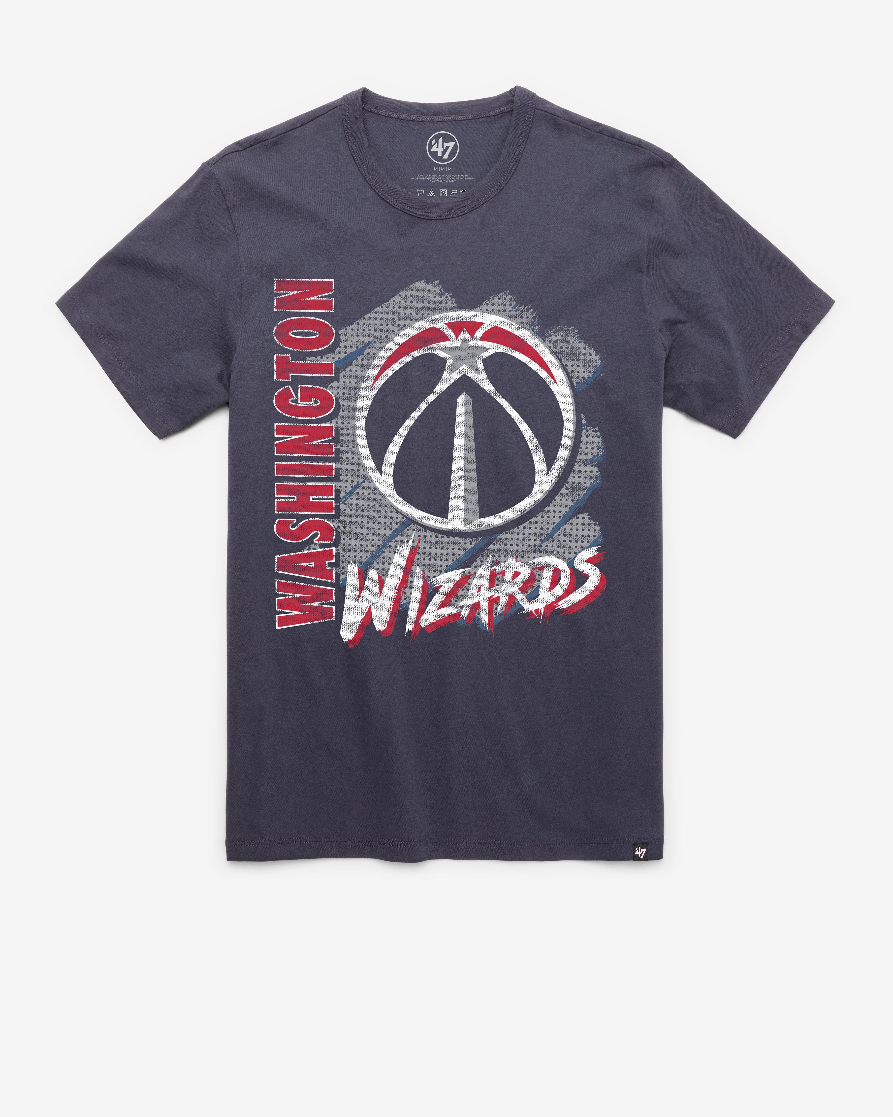 WASHINGTON WIZARDS FRONT ROW '47 FRANKLIN TEE ATLAS BLUE