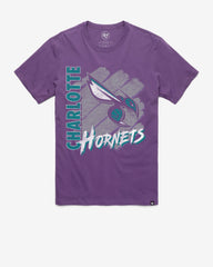 CHARLOTTE HORNETS FRONT ROW '47 FRANKLIN TEE REGENT PURPLE