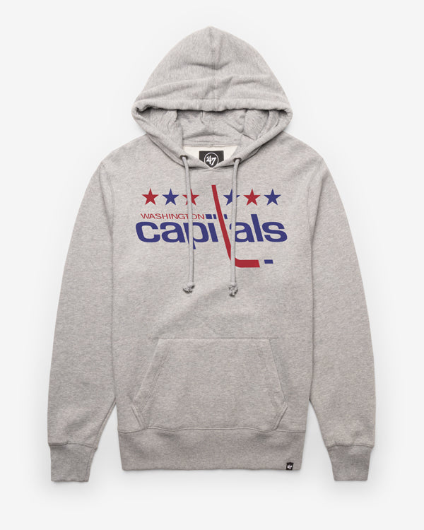 WASHINGTON CAPITALS VINTAGE IMPRINT '47 HEADLINE HOOD SLATE GREY