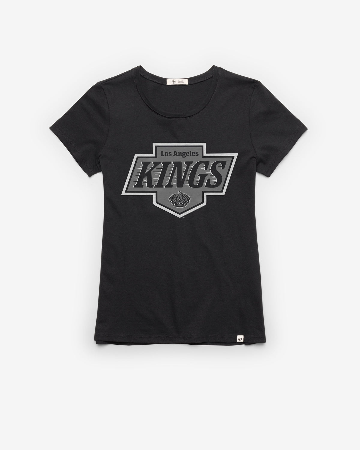 LOS ANGELES KINGS PREMIER '47 FRANKIE TEE WOMENS FLINT BLACK