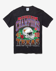 TEXAS LONGHORNS H-BOWLS LOCKER VINTAGE '47 TUBULAR TEE DT BLACK