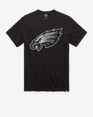PHILADELPHIA EAGLES GRIT '47 SCRUM TEE JET BLACK