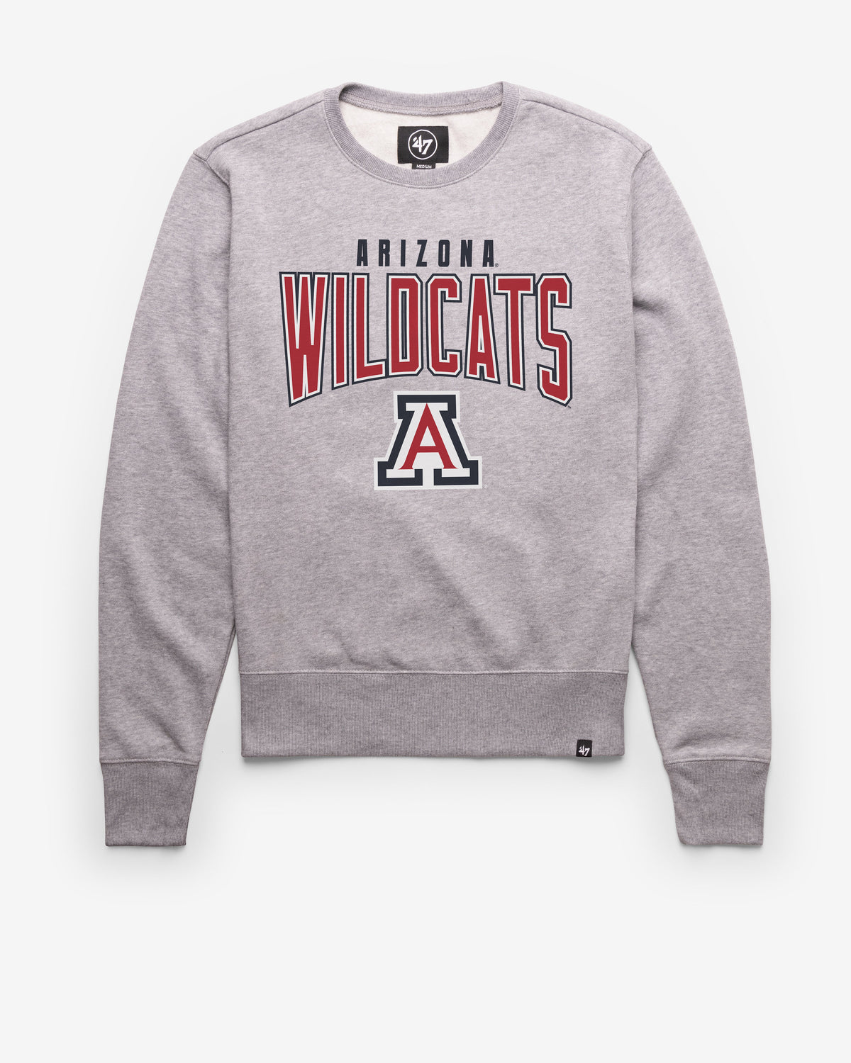 ARIZONA WILDCATS TEAM ELEMENTS ARCH '47 HEADLINE CREW SLATE GREY