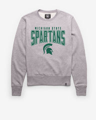 MICHIGAN STATE SPARTANS TEAM ELEMENTS ARCH '47 HEADLINE CREW SLATE GREY