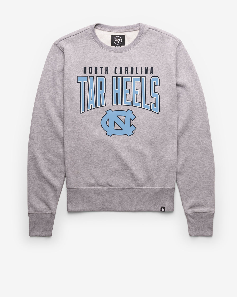 NORTH CAROLINA TAR HEELS UNC TEAM ELEMENTS ARCH '47 HEADLINE CREW SLATE GREY