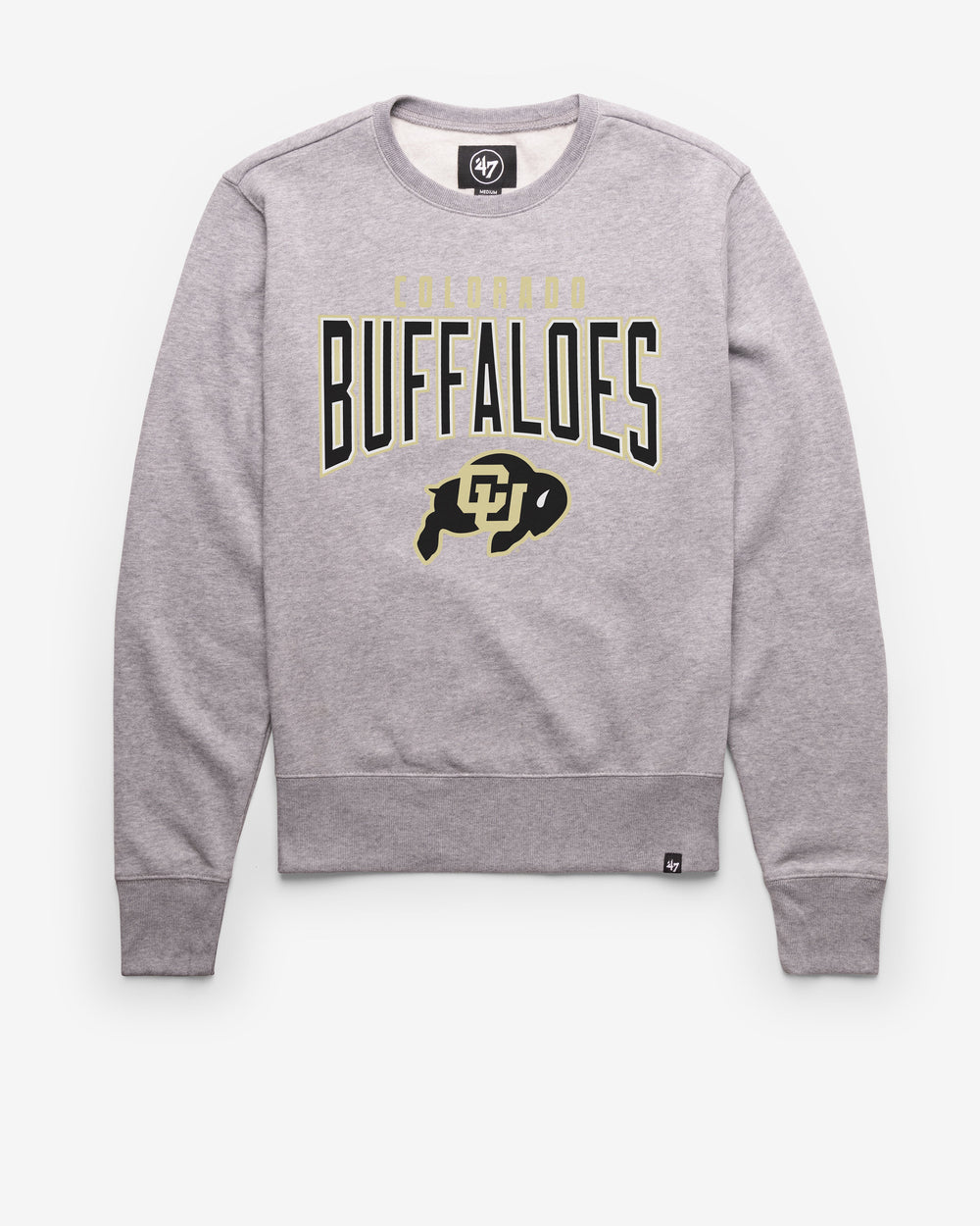 COLORADO BUFFALOES TEAM ELEMENTS ARCH '47 HEADLINE CREW SLATE GREY