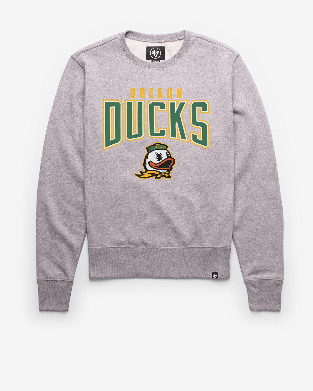 OREGON DUCKS TEAM ELEMENTS ARCH '47 HEADLINE CREW SLATE GREY