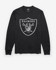 LAS VEGAS RAIDERS PREMIER '47 FRANKLIN LONG SLEEVE TEE FLINT BLACK