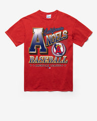 LOS ANGELES ANGELS COOPERSTOWN LOCKER VINTAGE '47 TUBULAR TEE DT RED