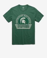 MICHIGAN STATE SPARTANS OHT CONVOY '47 FRANKLIN TEE ELM GREEN