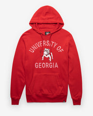 GEORGIA BULLDOGS VINTAGE PIVOTAL '47 HEADLINE HOOD RED