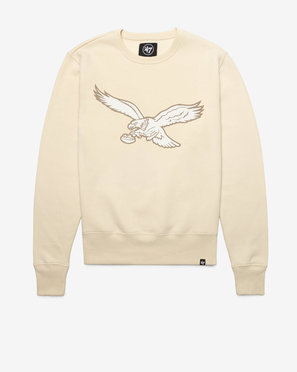 PHILADELPHIA EAGLES HISTORIC IMPRINT '47 HEADLINE CREW DUNE