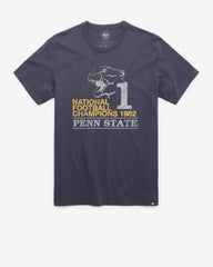 PENN STATE NITTANY LIONS VINTAGE REGION '47 FRANKLIN TEE ATLAS BLUE