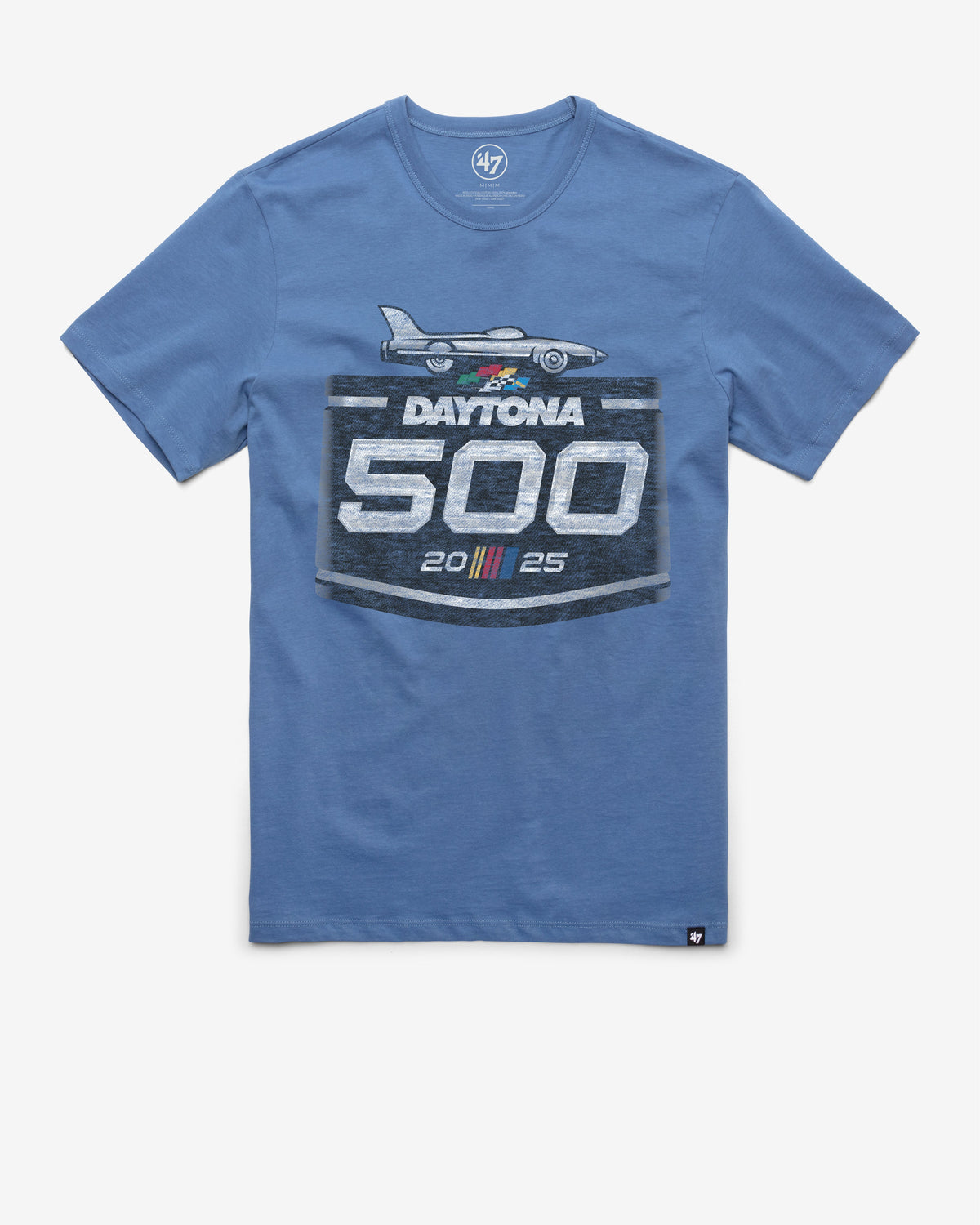 DAYTONA 500 '47 FRANKLIN TEE CADET BLUE