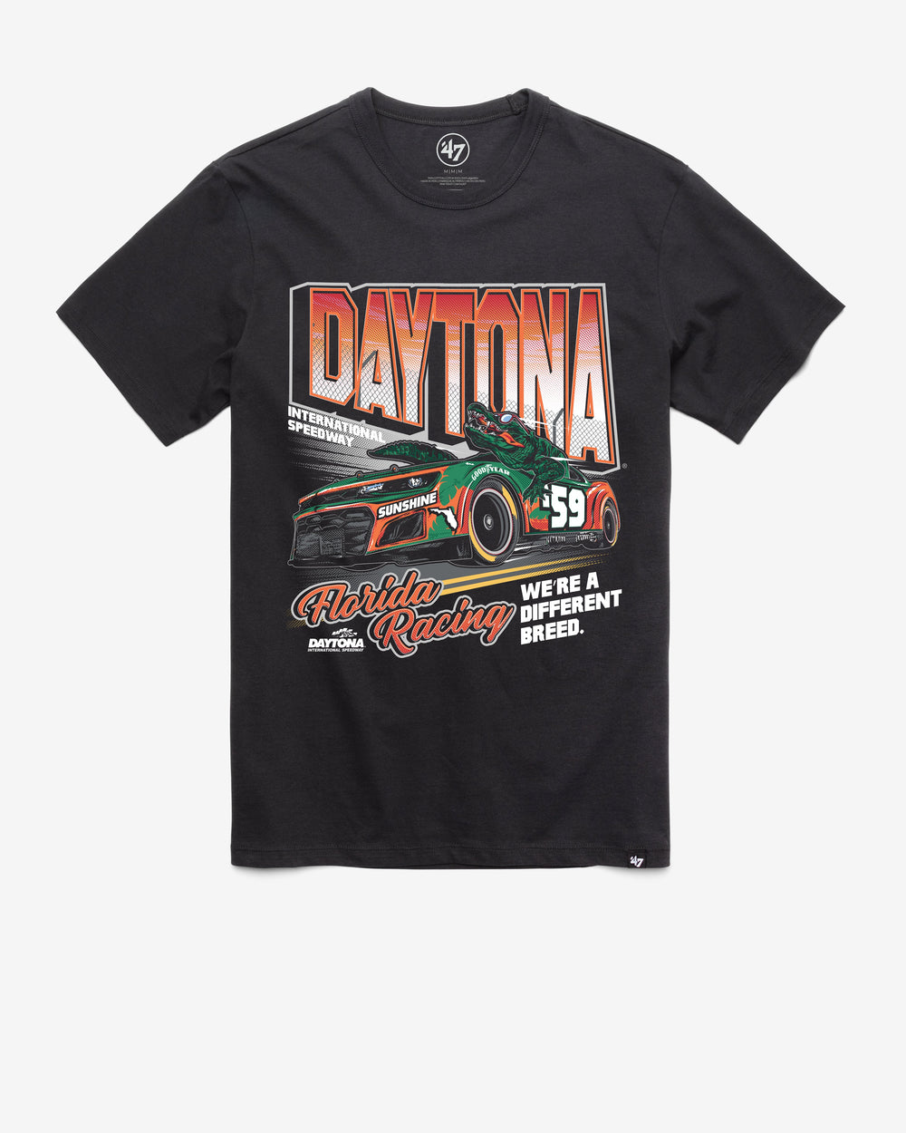 DAYTONA 500 EVENT REGIONAL '47 FRANKLIN TEE FLINT BLACK