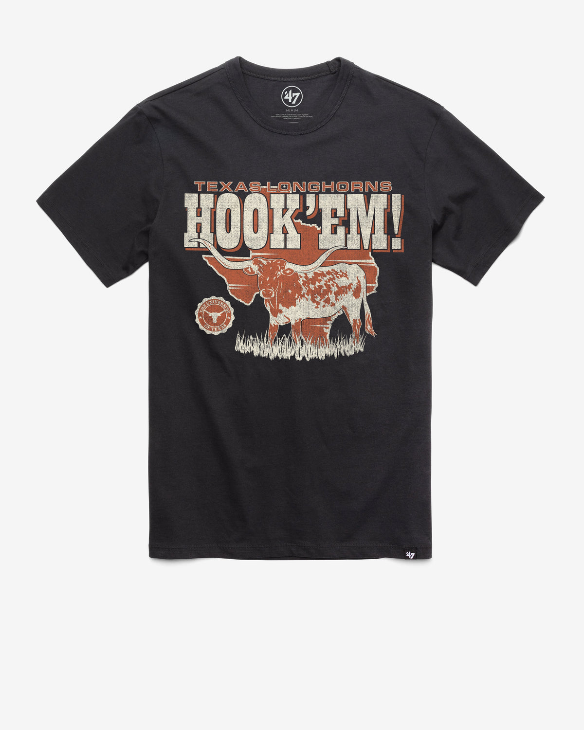 TEXAS LONGHORNS REGIONAL '47 FRANKLIN TEE FLINT BLACK
