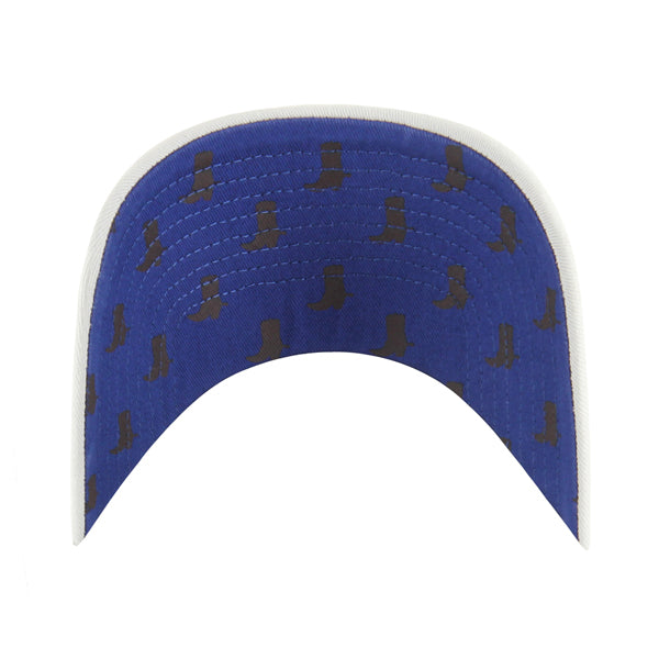 TEXAS RANGERS CONFETTI ICON '47 CLEAN UP WOMENS WHITE