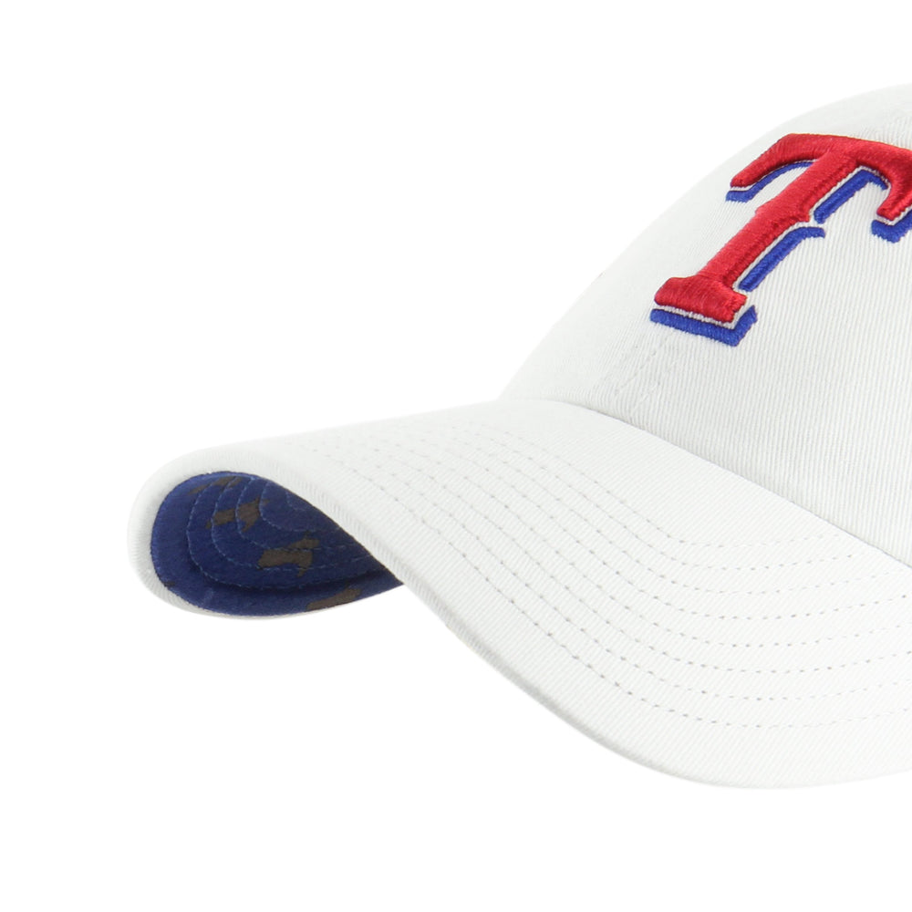 TEXAS RANGERS CONFETTI ICON '47 CLEAN UP WOMENS WHITE