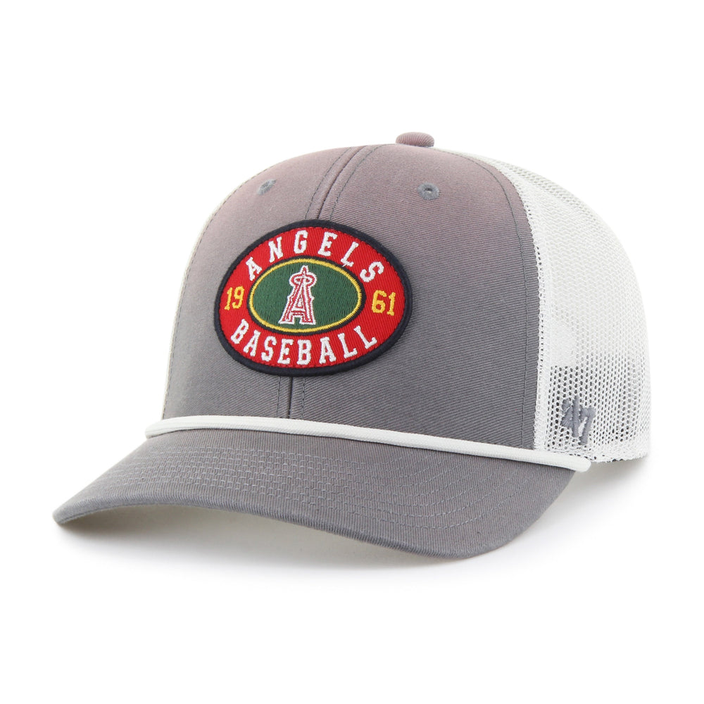 LOS ANGELES ANGELS TIDE SWEEP ROPE '47 TRUCKER DARK GRAY