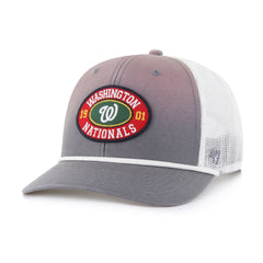 WASHINGTON NATIONALS TIDE SWEEP ROPE '47 TRUCKER DARK GRAY