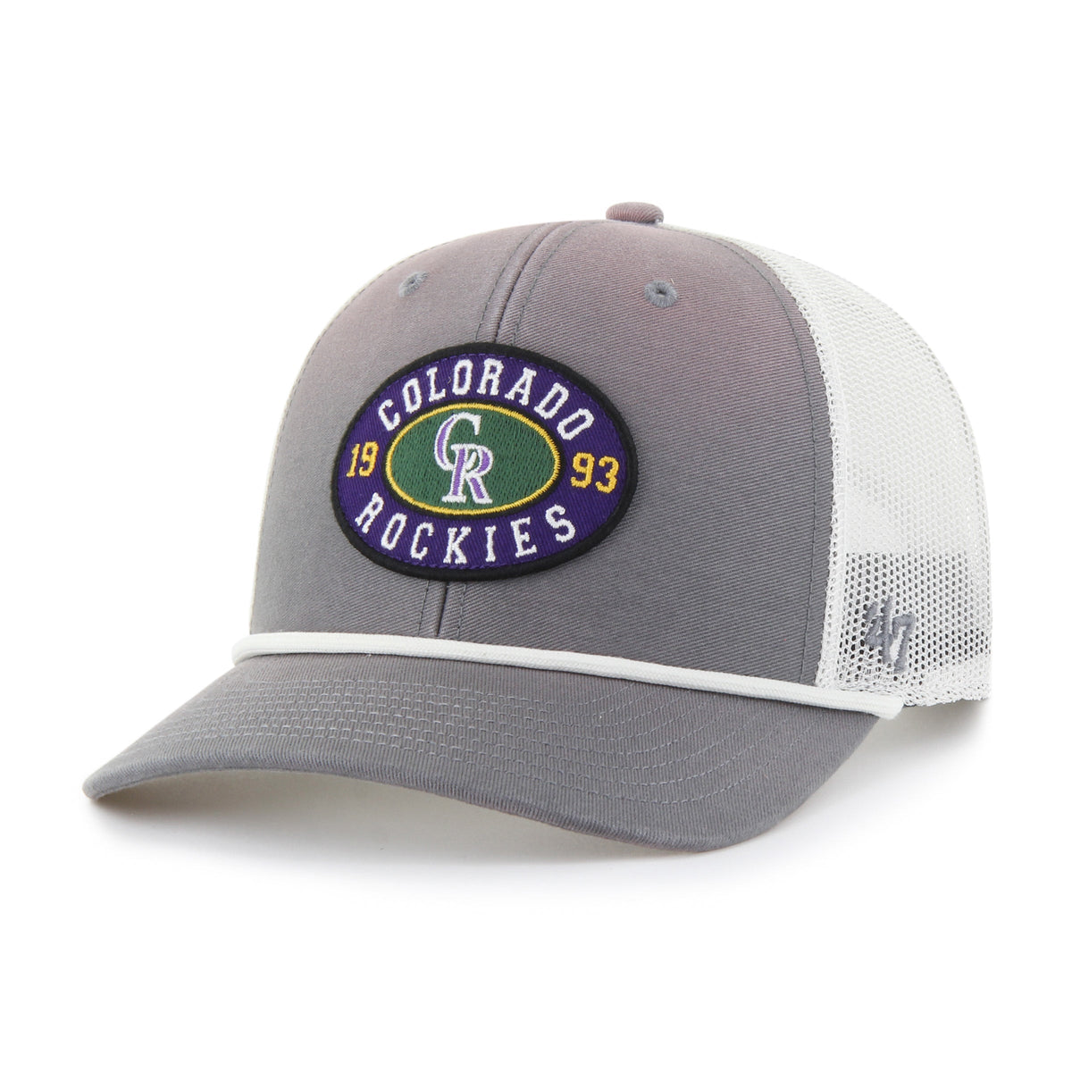 COLORADO ROCKIES TIDE SWEEP ROPE '47 TRUCKER DARK GRAY