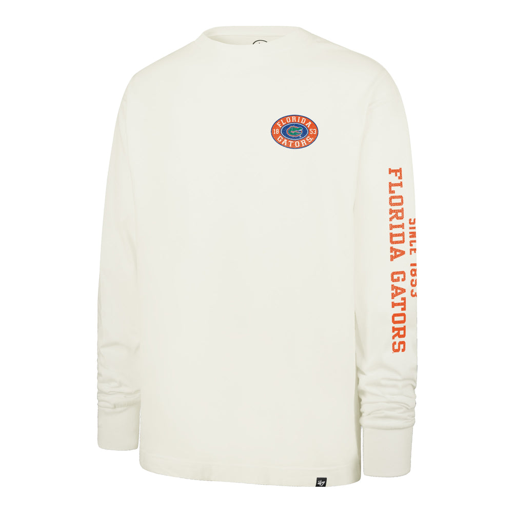 FLORIDA GATORS TIDE SWEEP '47 MONTAUK FOUNDATION LONG SLEEVE TEE SANDSTONE