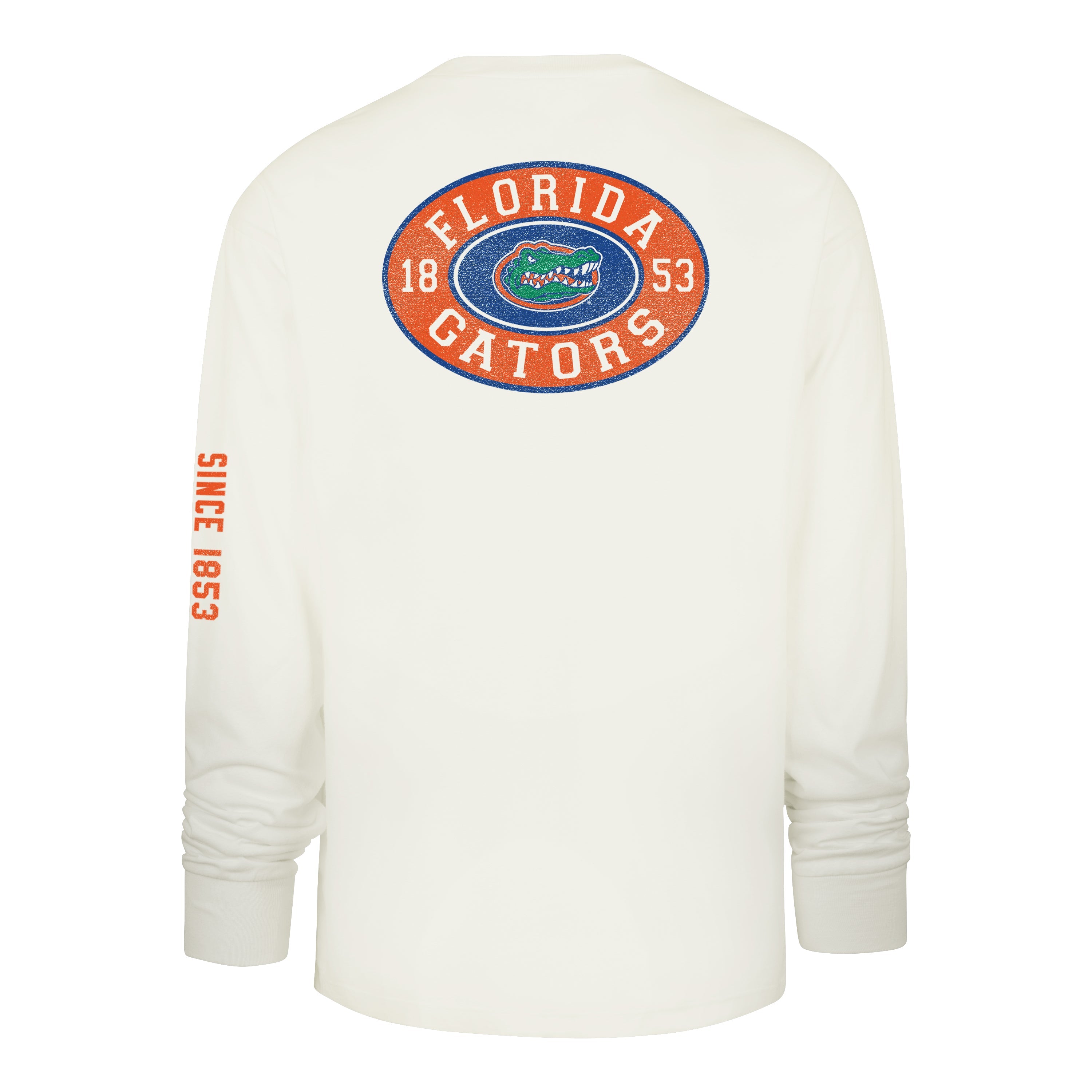 FLORIDA GATORS TIDE SWEEP '47 MONTAUK FOUNDATION LONG SLEEVE TEE SANDSTONE