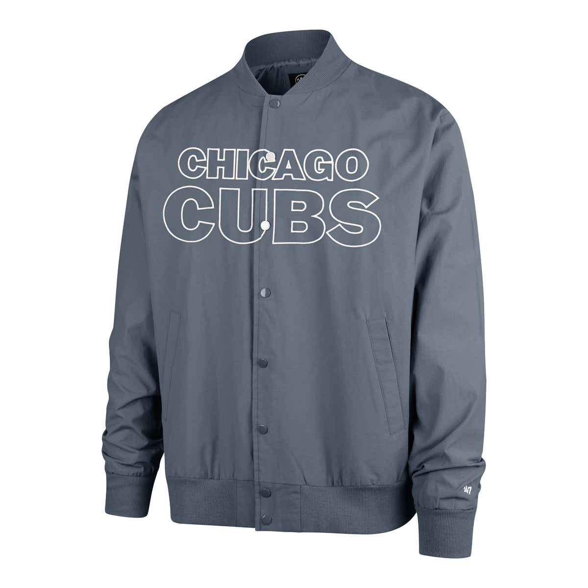 CHICAGO CUBS TRADEMARK TWILL '47 BOMBER BASALT